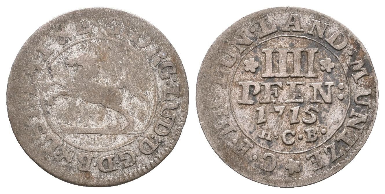 Brunšvick-Hannover, 4 Fenik 1715