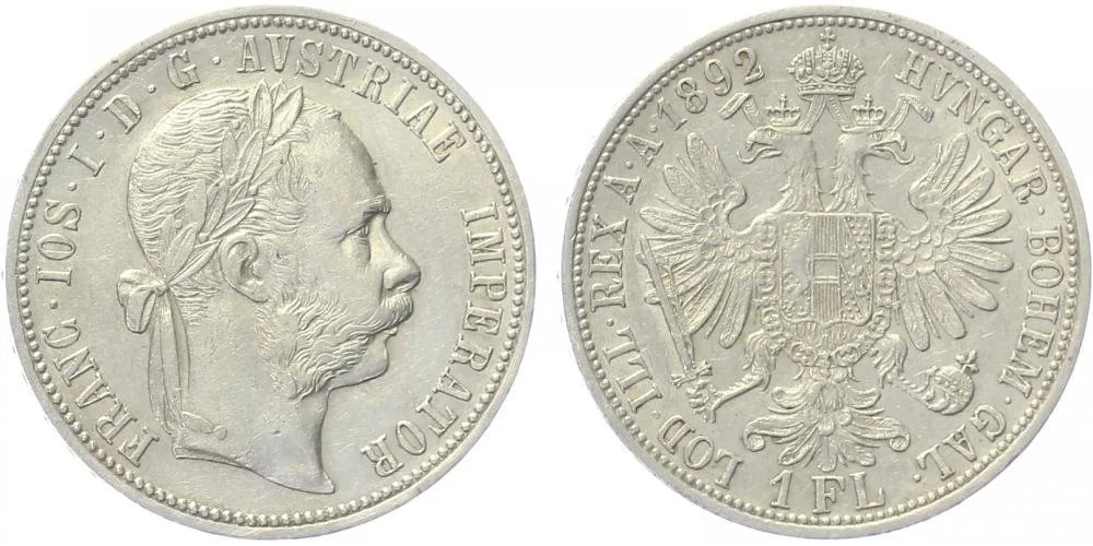 Rakouská a spolková měna, 1857 - 1892 — 1