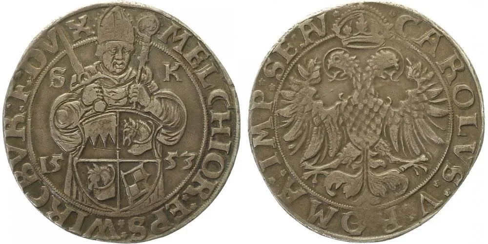 Würzburg - biskupství, Melchior Zobel von Giebelstadt, 1544 - 1558 — 1