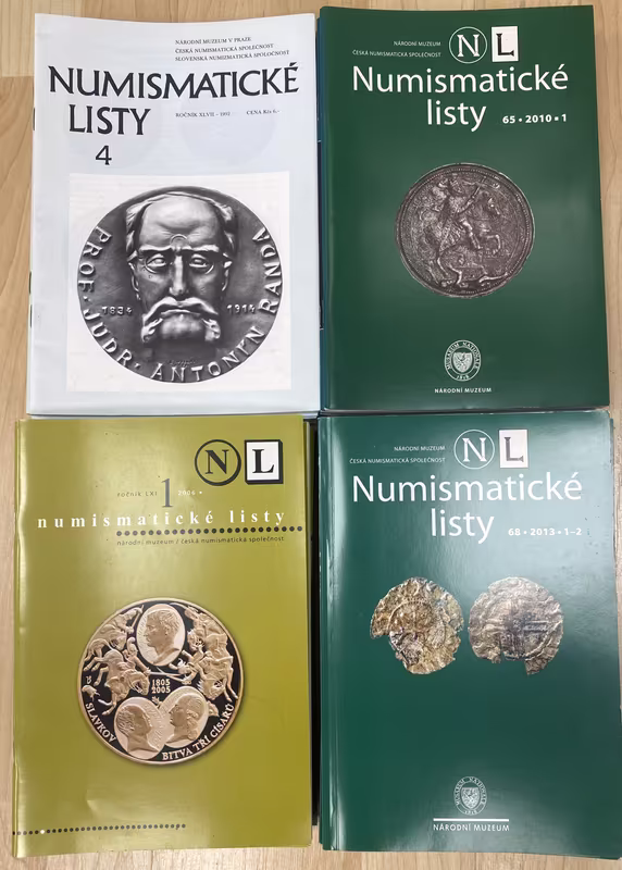 Numismatické listy 1992 - 2016