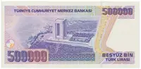 Turecko, 500.000 Lira (1993), P.208 - fotografie 2