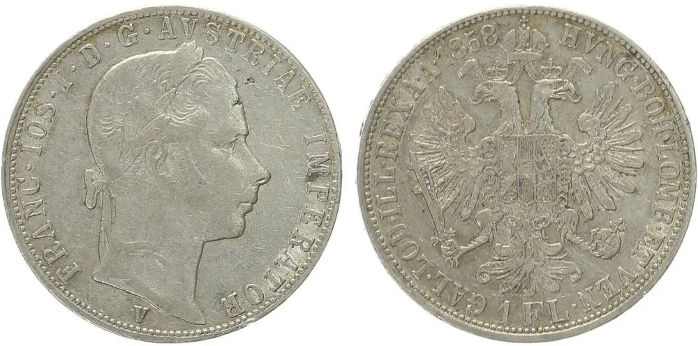Rakouská a spolková měna, 1857 - 1892 — 1