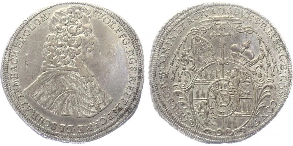 Olomouc - biskupství, Wolfgang von Schrattenbach, 1711 - 1738 — 1