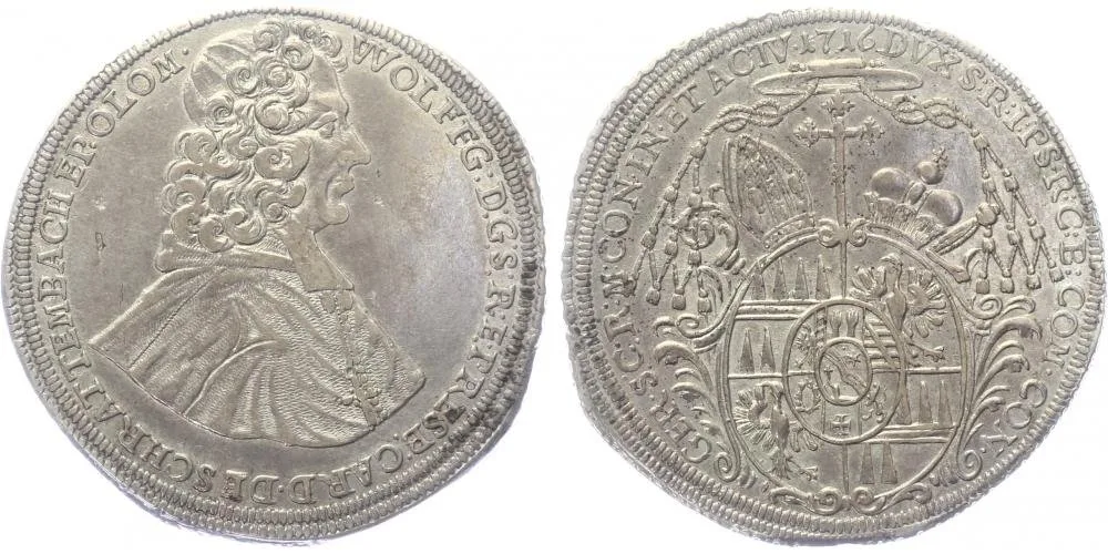 Olomouc - biskupství, Wolfgang von Schrattenbach, 1711 - 1738 — 1