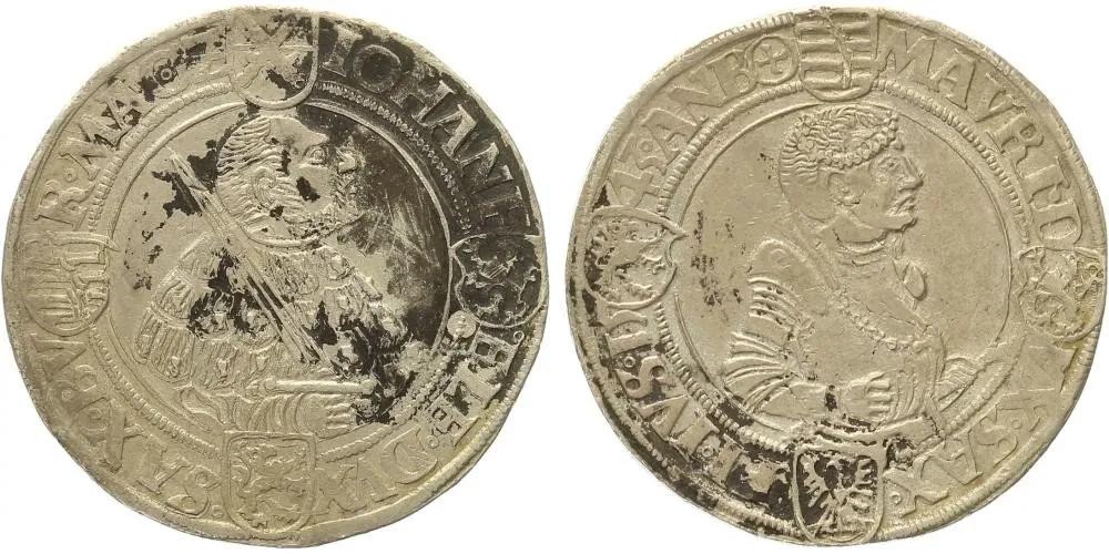 Sasko, Johann Friedrich a Moritz, 1541 - 1547 — 1