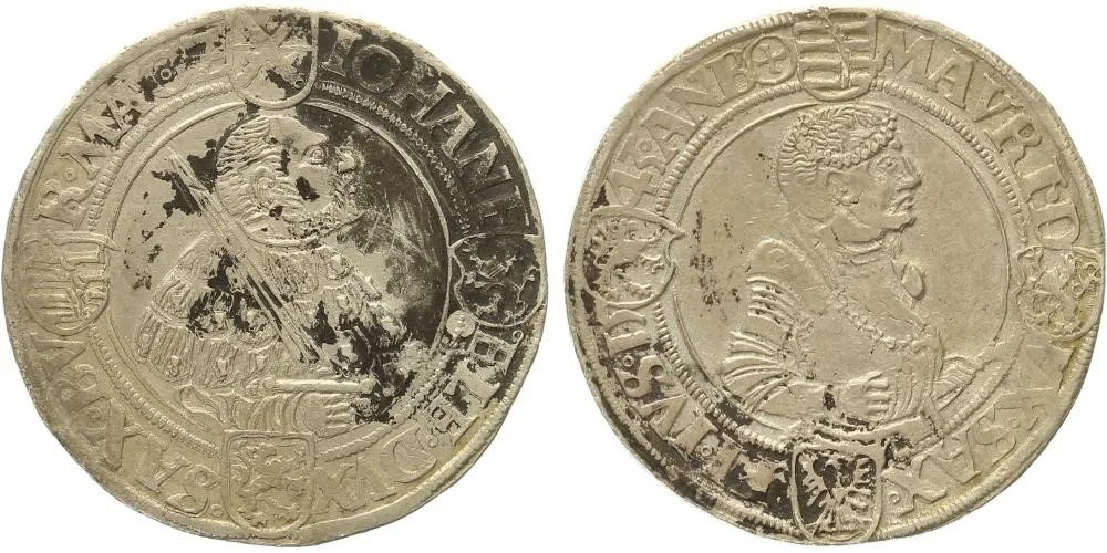 Sasko, Johann Friedrich a Moritz, 1541 - 1547 — 1