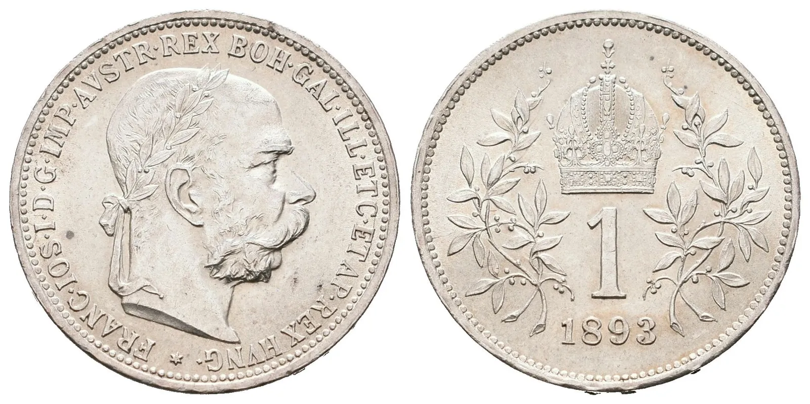 1 Koruna 1893