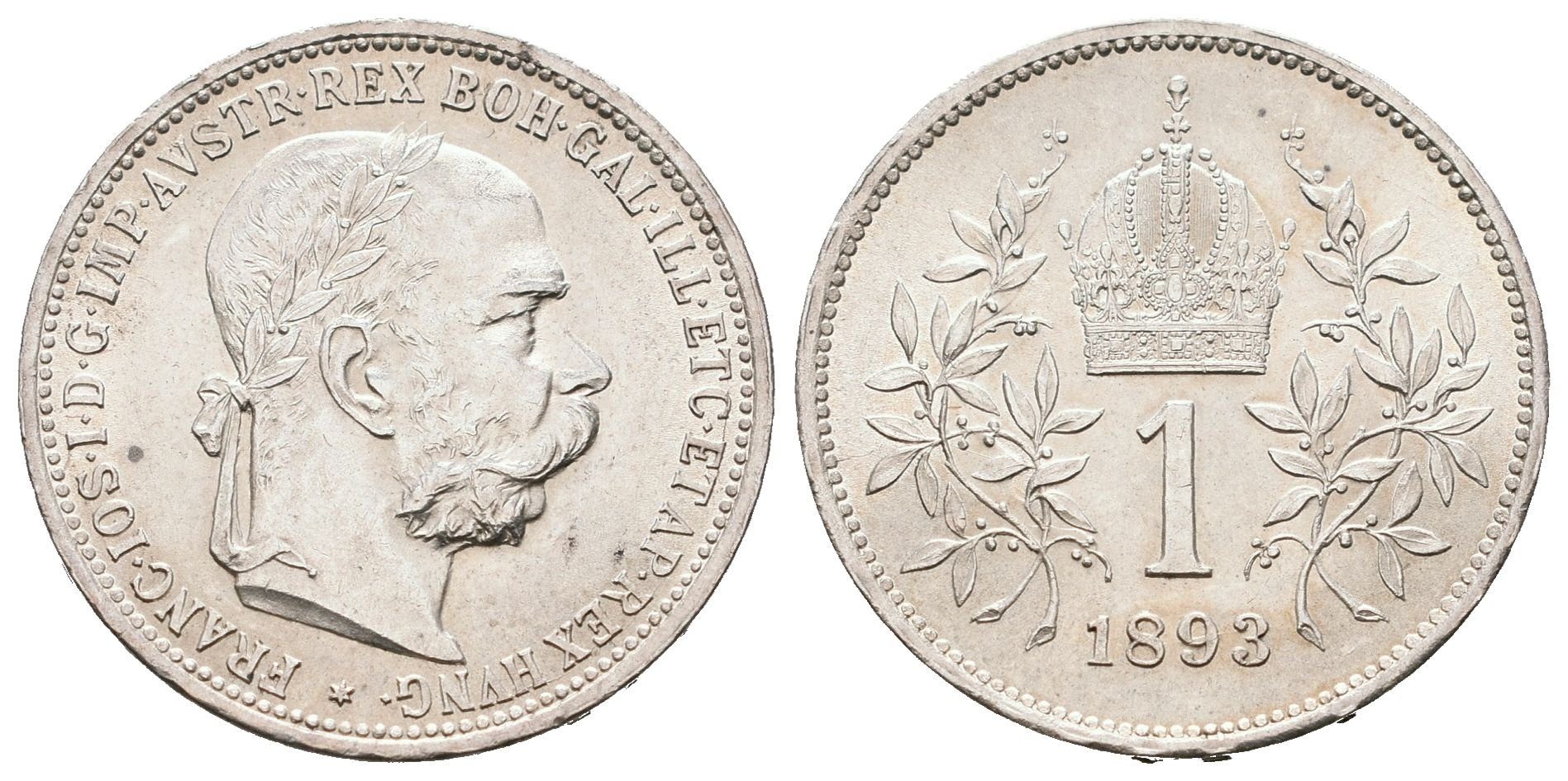 1 Koruna 1893