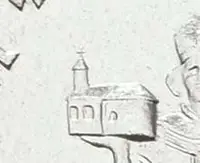 10 Koruna 1944 - s křížkem na kapličce, luxusní zachovalost - fotografie 2