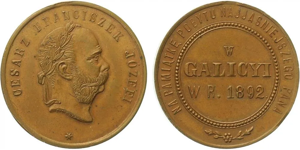 František Josef I., medaile vojenských manévrů — 1