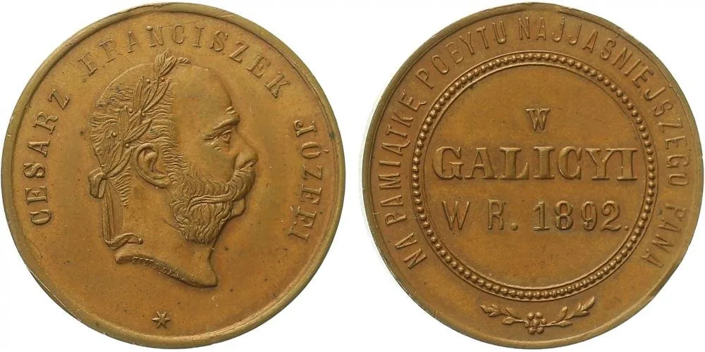 František Josef I., medaile vojenských manévrů — 1