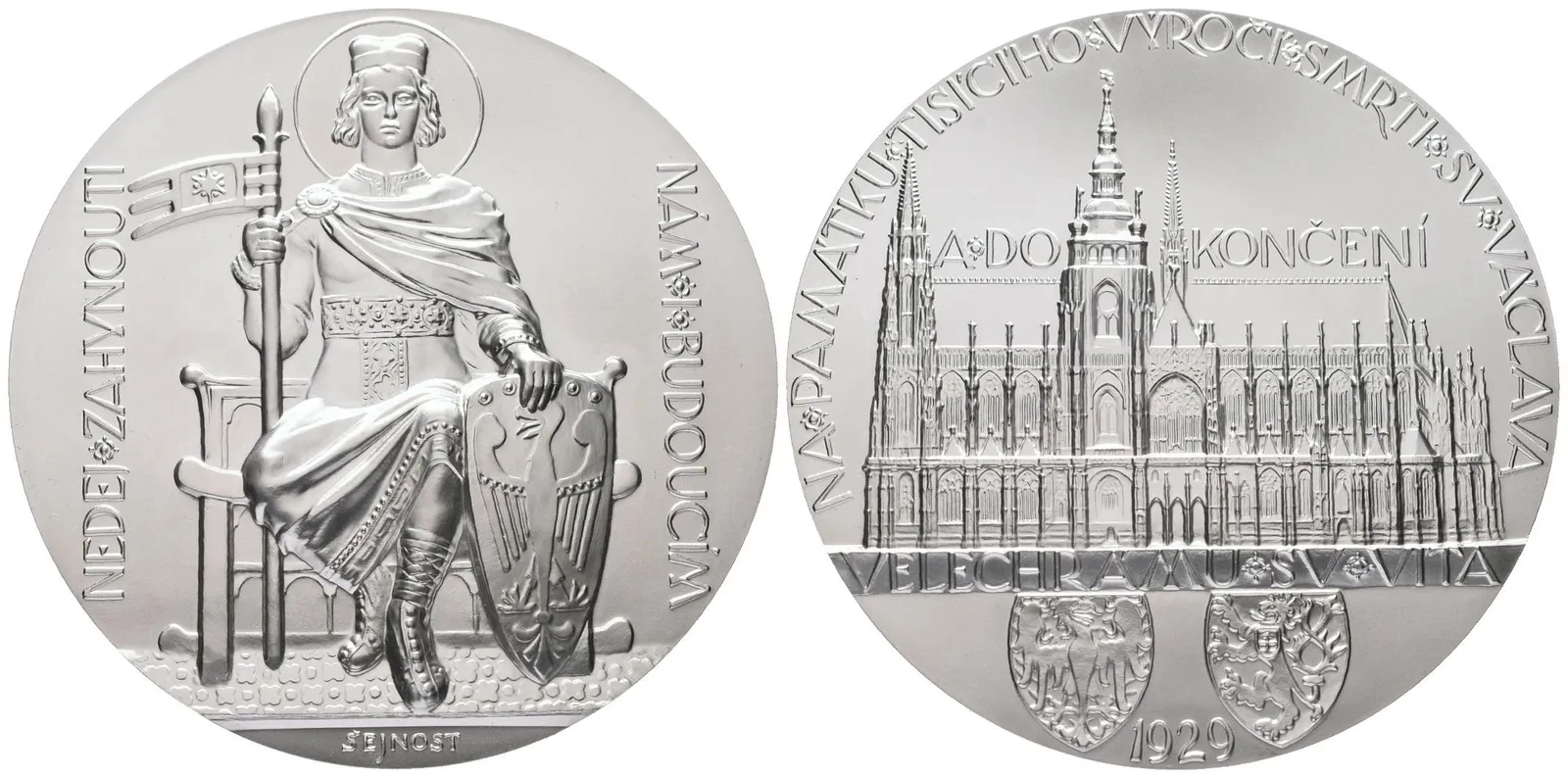 AR medaile 1929/2023 - 150. výročí zahájení dostavby chrámu sv. Víta