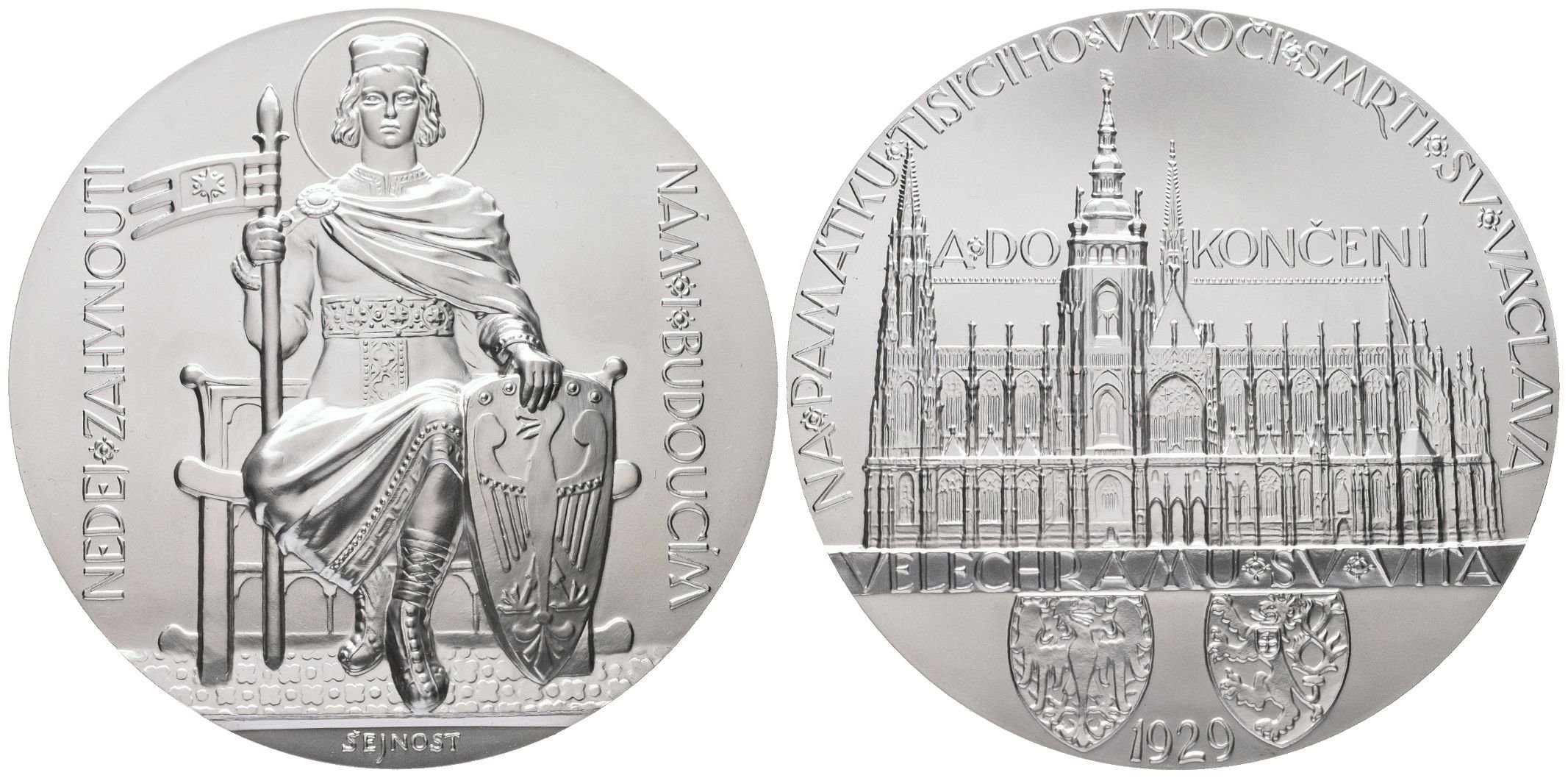 AR medaile 1929/2023 - 150. výročí zahájení dostavby chrámu sv. Víta