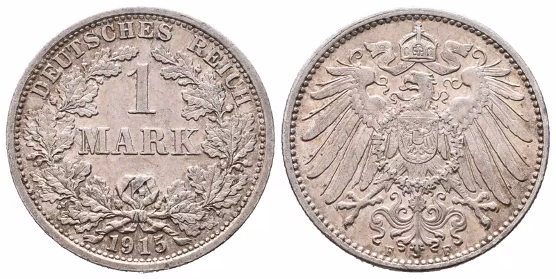 Německé císařství, 1 Marka 1915 F