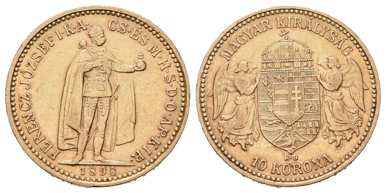 10 Koruna 1898 KB