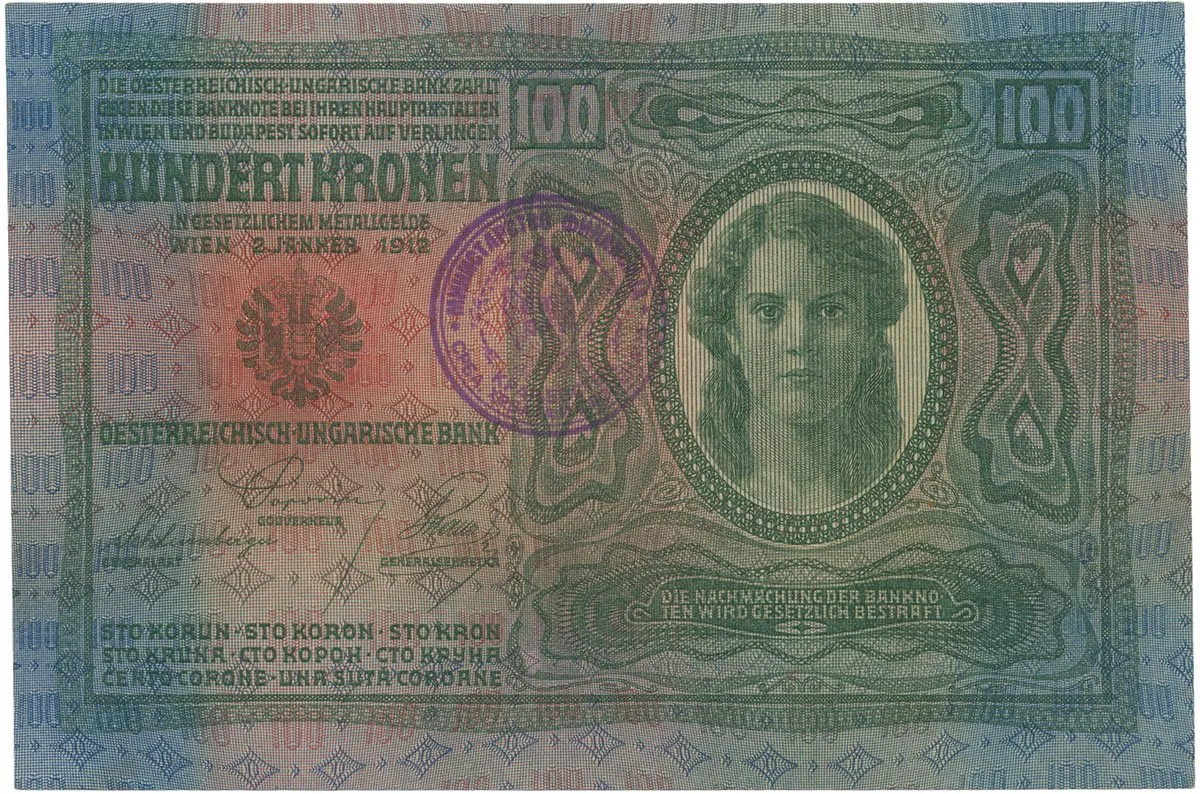 Razítkované R-U bankovky na Balkáně 1919-1921 — 1