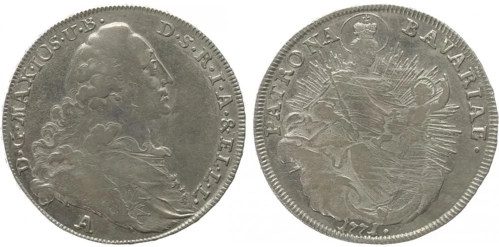 Bavorsko, Maximilian III. Josef, 1745 - 1777 — 1