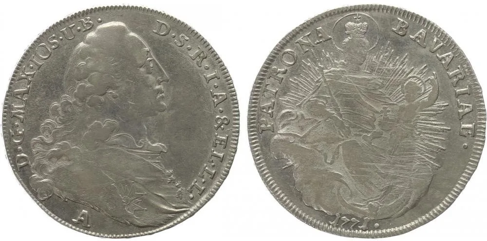 Bavorsko, Maximilian III. Josef, 1745 - 1777 — 1