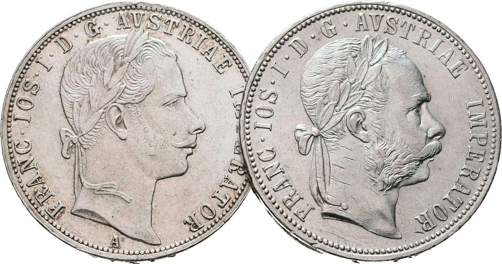 Rakouská a spolková měna, 1857 - 1892 — 1