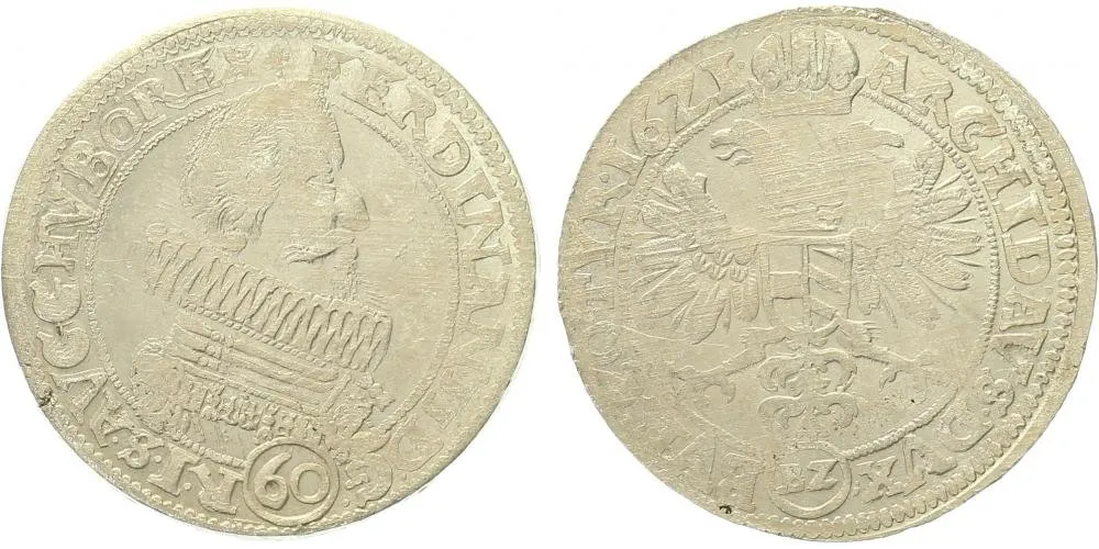 Ferdinand II., 1619 - 1637 (Mince kiprová) — 1