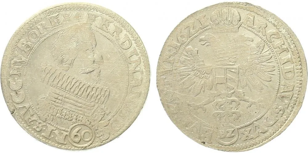 Ferdinand II., 1619 - 1637 (Mince kiprová) — 1