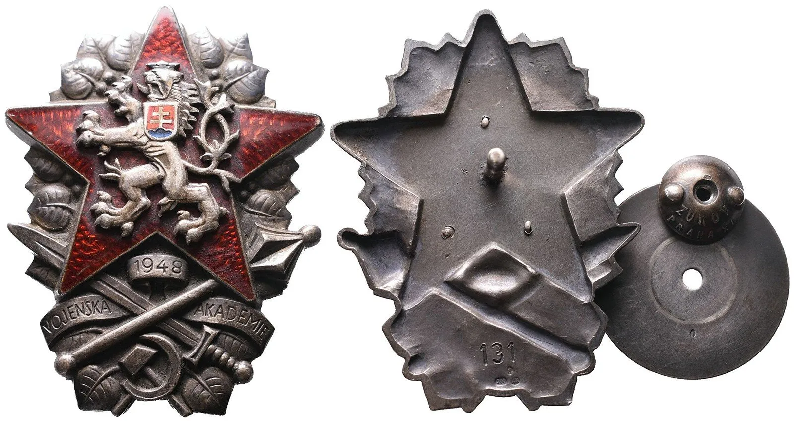 Československo - odznaky vojenských škol — 1