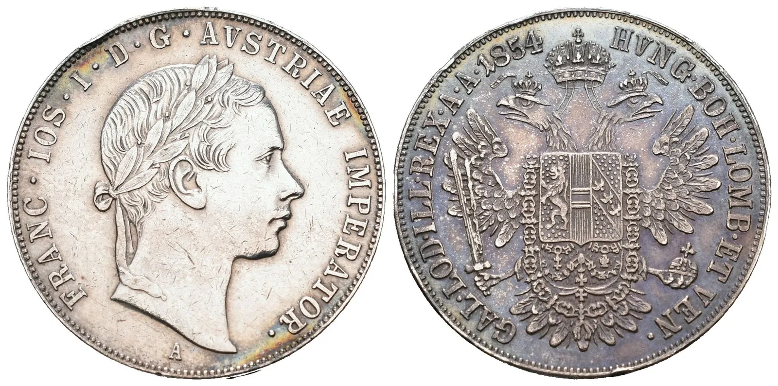 1/2 Tolar 1854 A