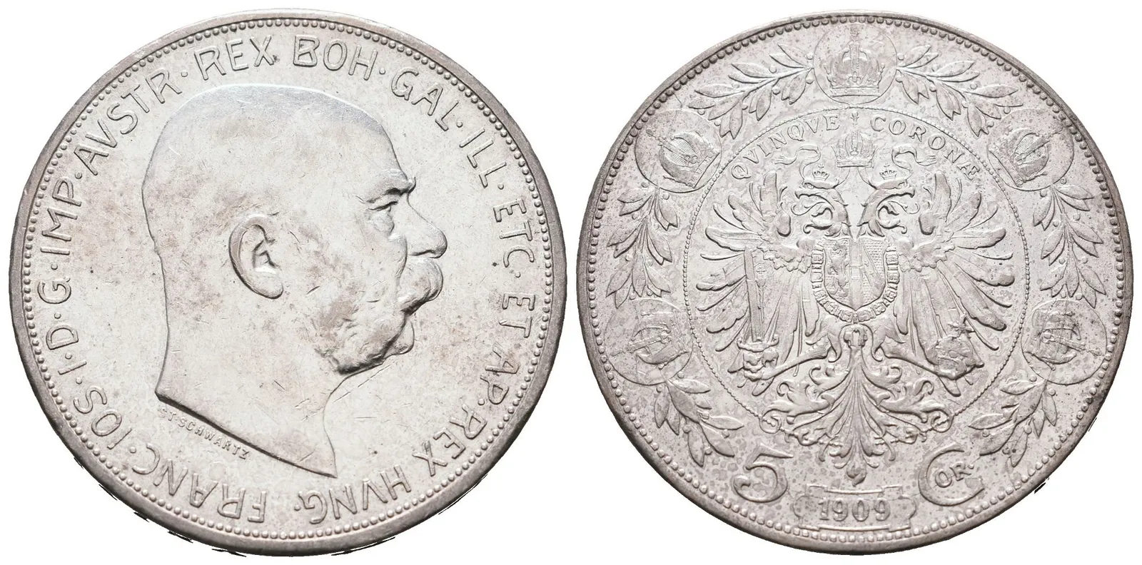 5 Koruna 1909