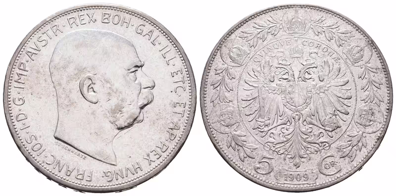 5 Koruna 1909