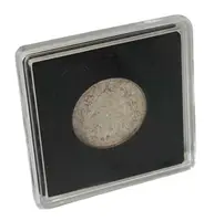 23 mm - Plastová kapsle/bublinka na mince QUADRUM - 1 kus - fotografie 2