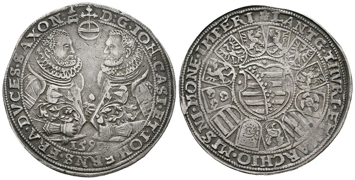 Sasko - Coburg - Eisenach, Johann Casimir a Johann Ernst, 1572 - 1633 — 1