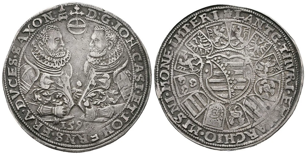 Sasko - Coburg - Eisenach, Johann Casimir a Johann Ernst, 1572 - 1633 — 1