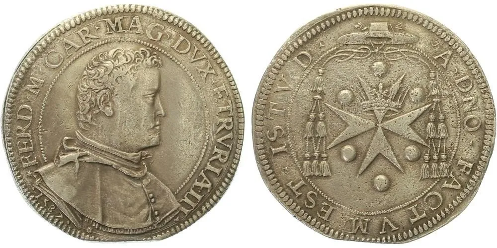 Itálie - Toskánsko, Ferdinand de Medici, 1587 - 1609 — 1