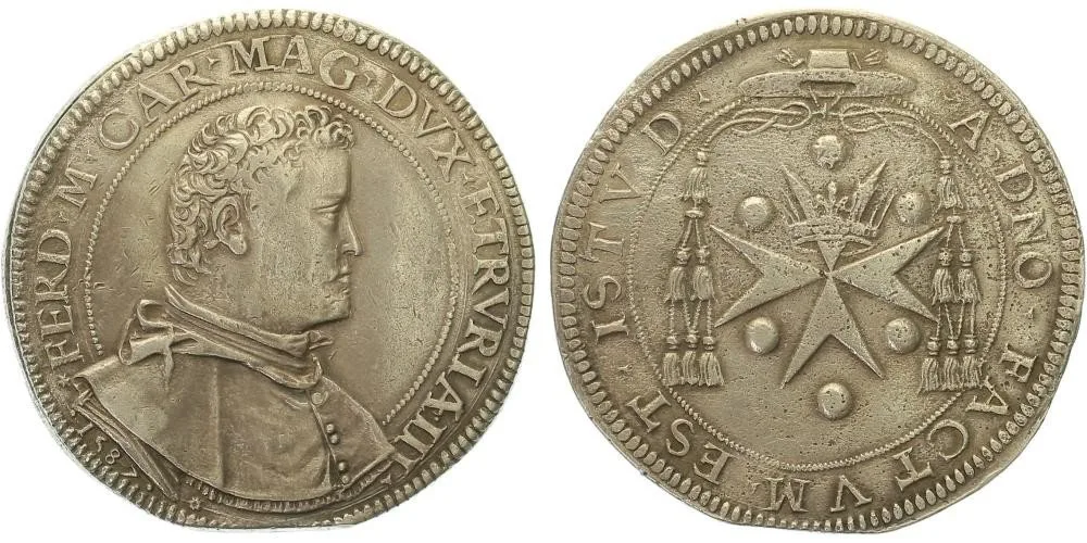 Itálie - Toskánsko, Ferdinand de Medici, 1587 - 1609 — 1