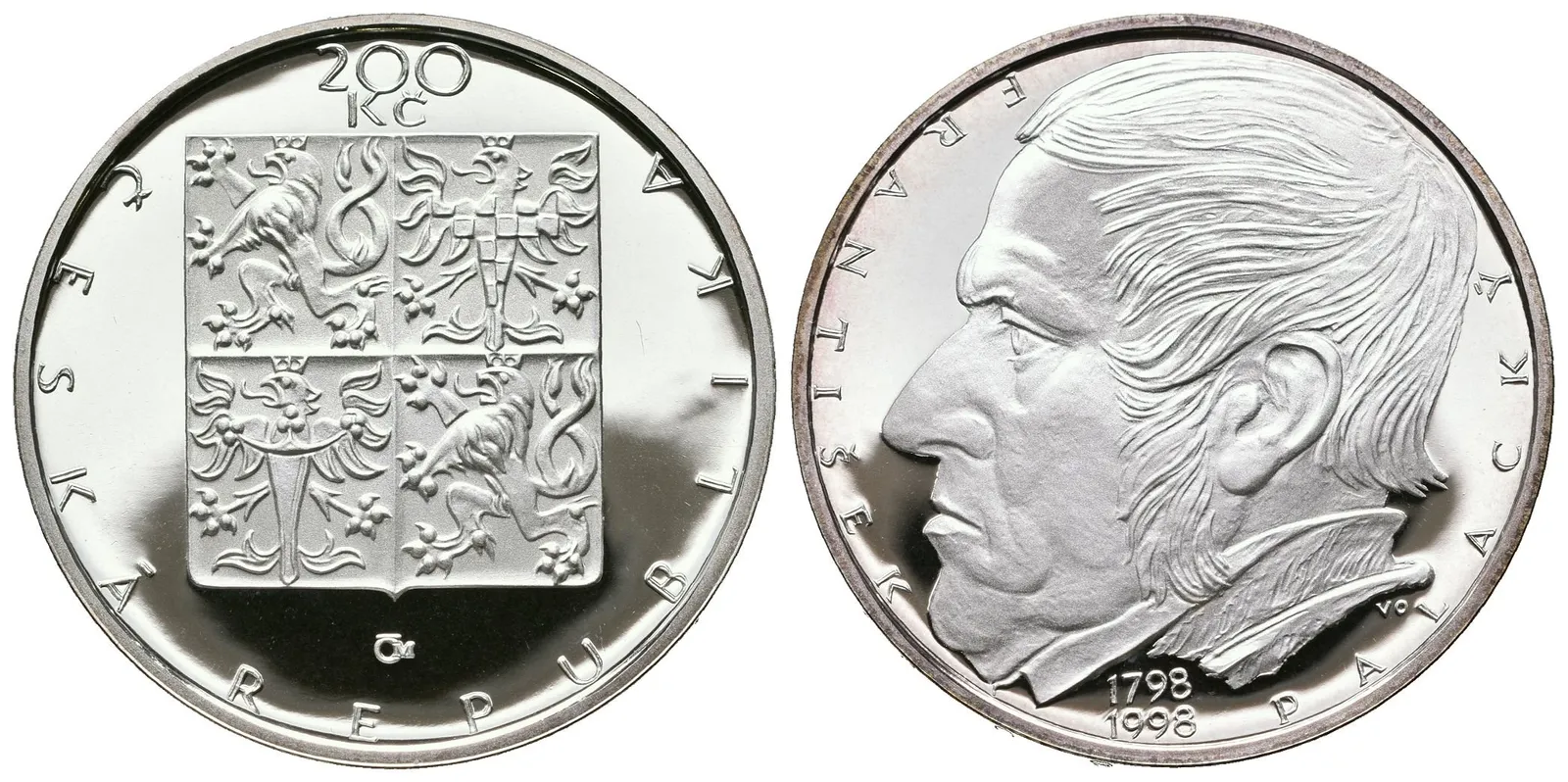 200 Kč 1998 - František Palacký, PROOF