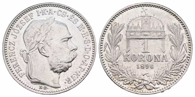 1 Koruna 1896 KB