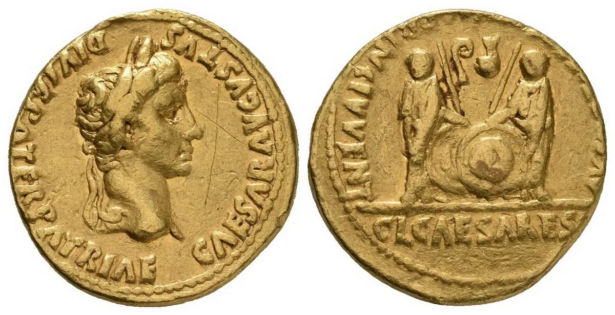 Augustus, 27 př. Kr. - 14 po Kr. — 1