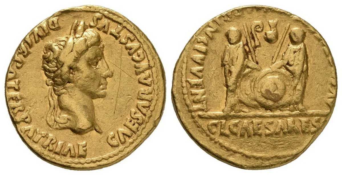 Augustus, 27 př. Kr. - 14 po Kr. — 1