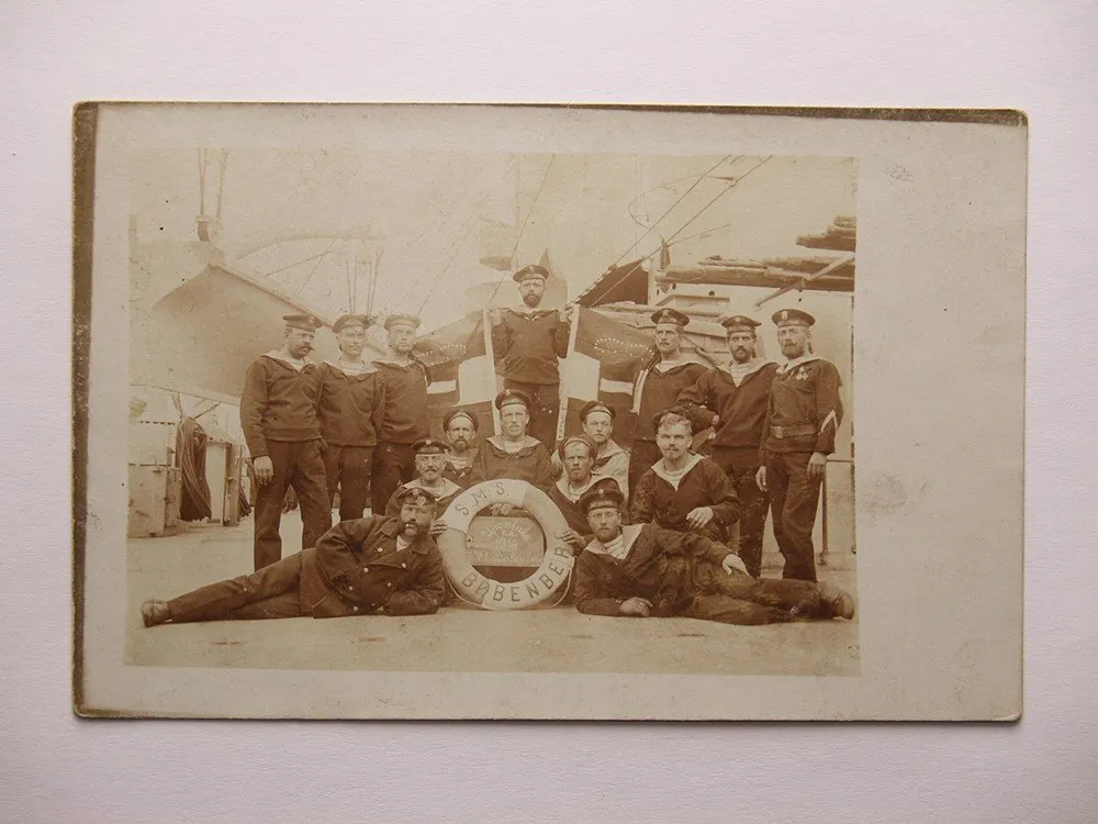 Vojenské, militaria - S.M.S. Babenberg, námořníci — 1