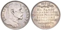 Španiel Otakar -  85. narozeniny TGM, 32 mm