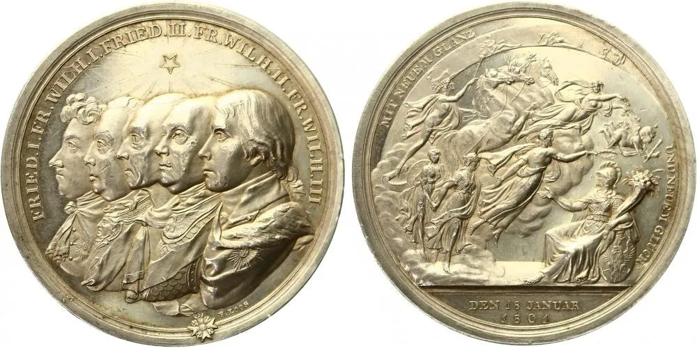 Německo - Prusko, Friedrich Wilhelm III., 1797 - 1840 — 1