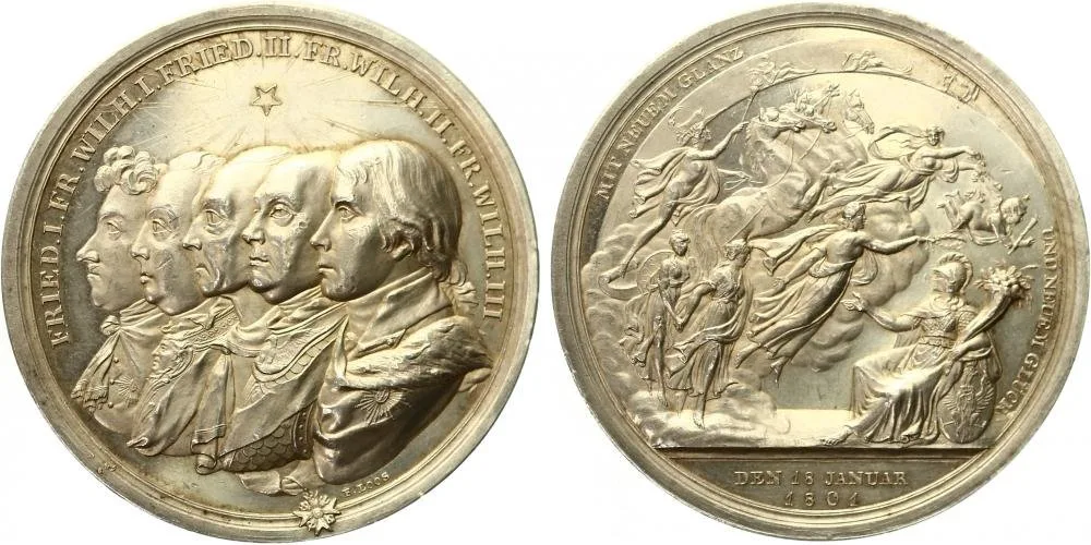 Německo - Prusko, Friedrich Wilhelm III., 1797 - 1840 — 1
