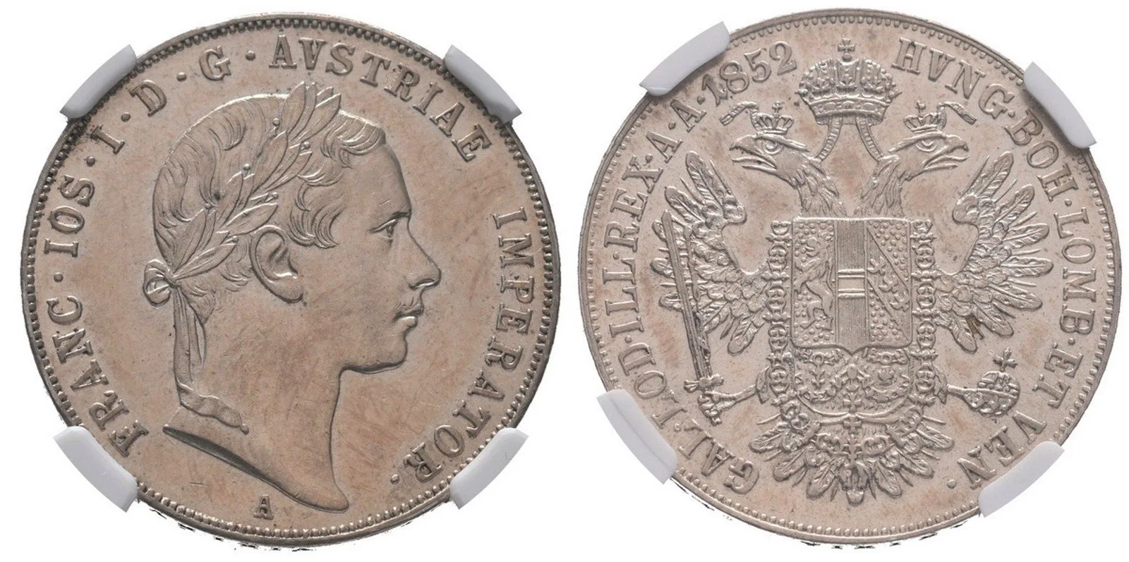 Konvenční měna, 1848 - 1857 — 1