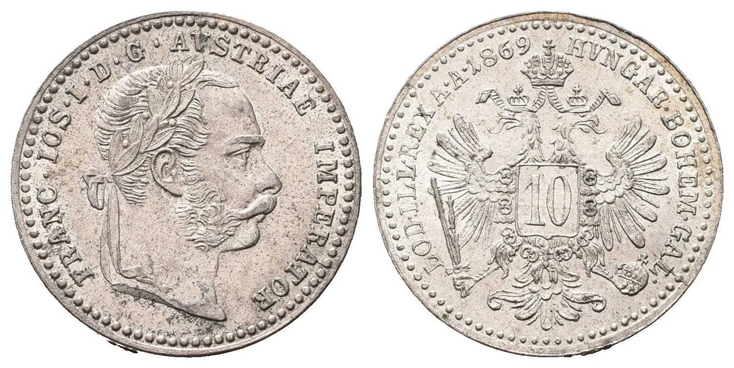 Rakouská a spolková měna, 1857 - 1892 — 1