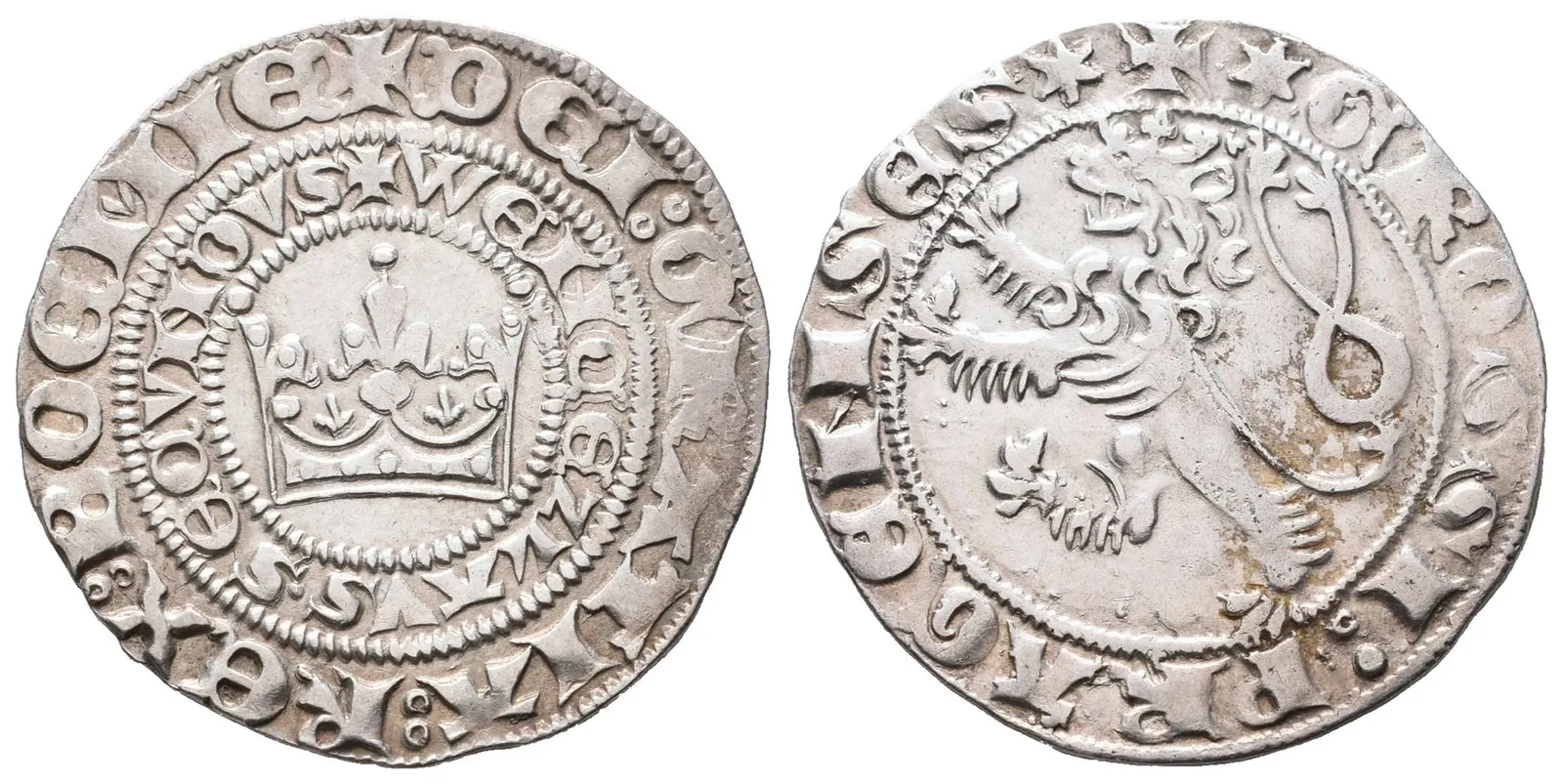 Václav II., Pražský groš, Smolík 2