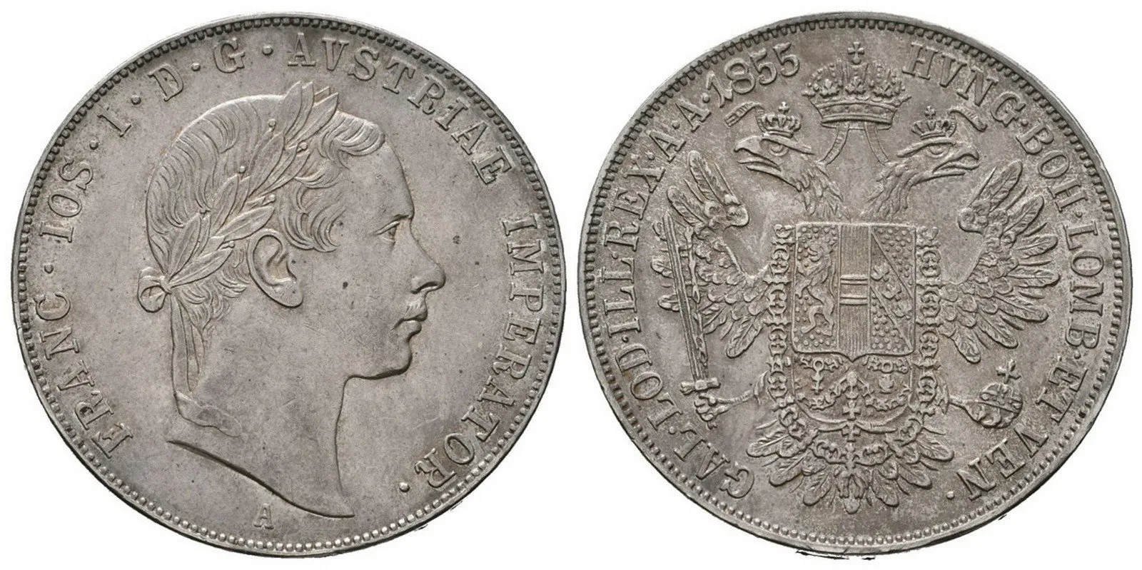 Konvenční měna, 1848 - 1857 — 1