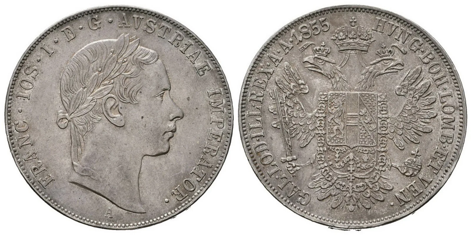 Konvenční měna, 1848 - 1857 — 1