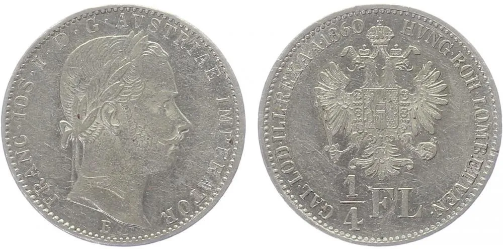 Rakouská a spolková měna, 1857 - 1892 — 1