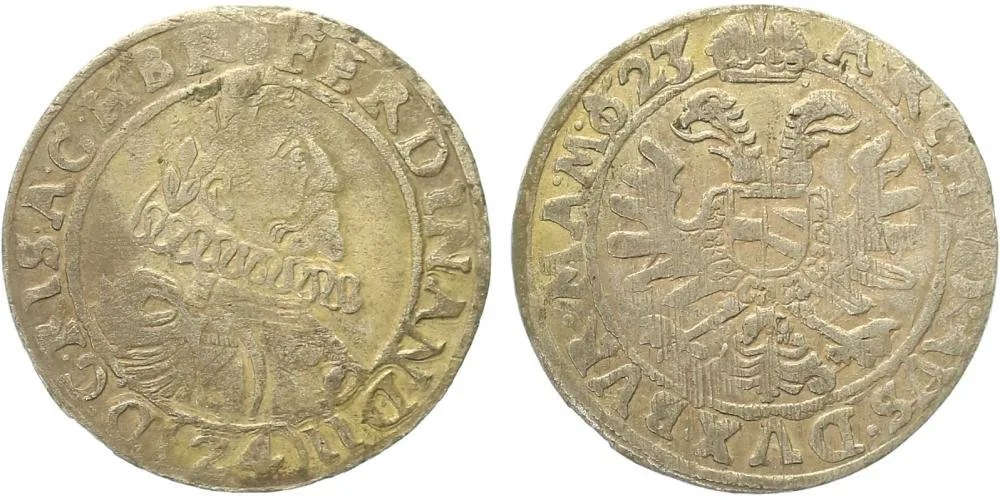 Ferdinand II., 1619 - 1637 (Mince kiprová) — 1