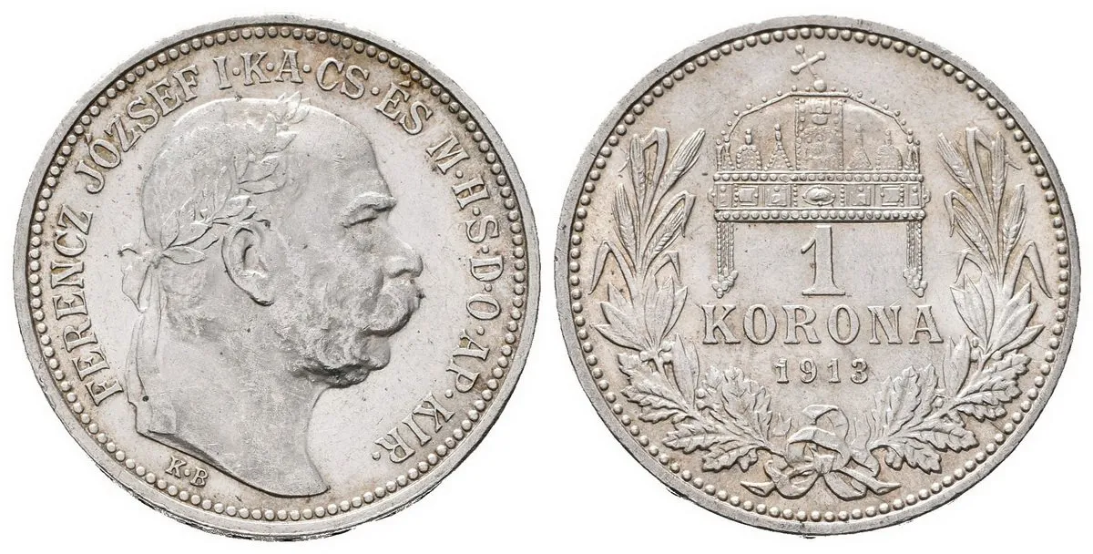 Korunová měna, 1892 - 1918 — 1
